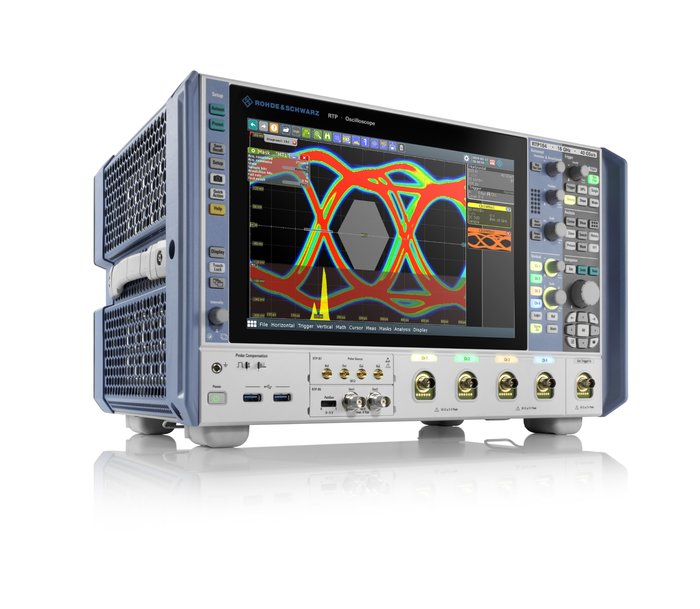 R&S RTP high-performance oscilloscope from Rohde & Schwarz doubles maximum bandwidth to 16 GHz